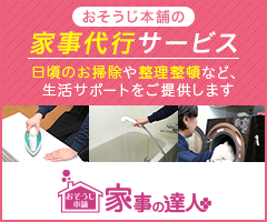 家事代行1サービス・家事の達人